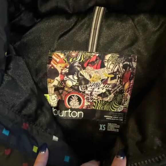 Burton Dry Ride Full Zip Hooded puffer vest size xs - Picture 3 of 5